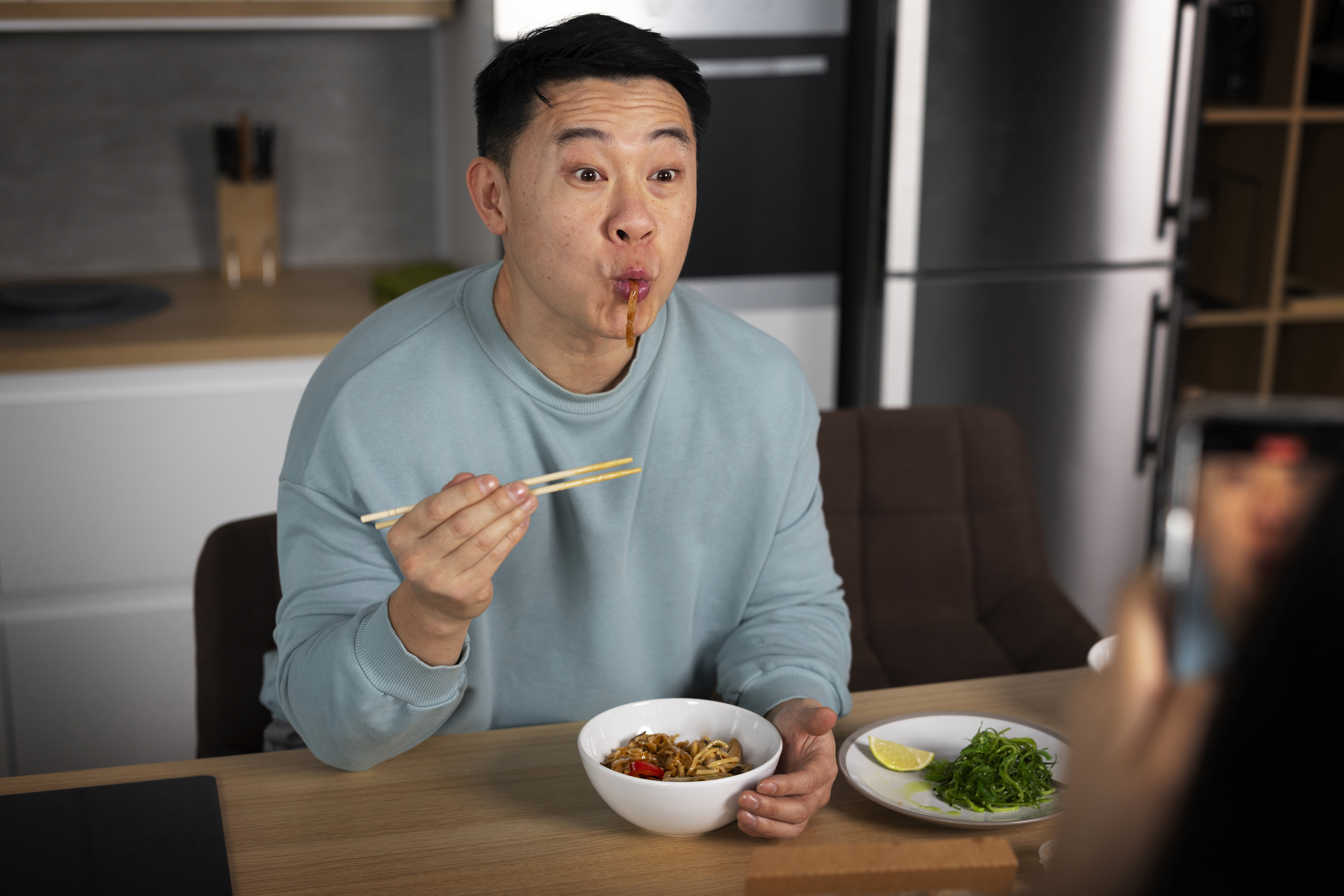 Man says the food his wife cooks is "absolutely horrendous" and has to force himself to eat it