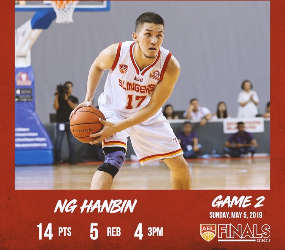 Slingers' Ng Han Bin embers of passion for basketball