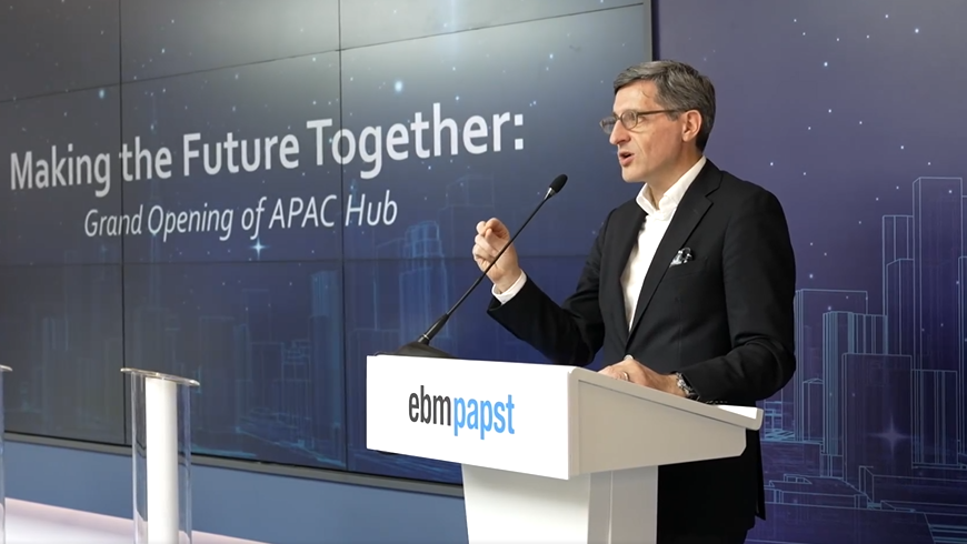 ebm-papst Southeast Asia Grand Opening of APAC Hub