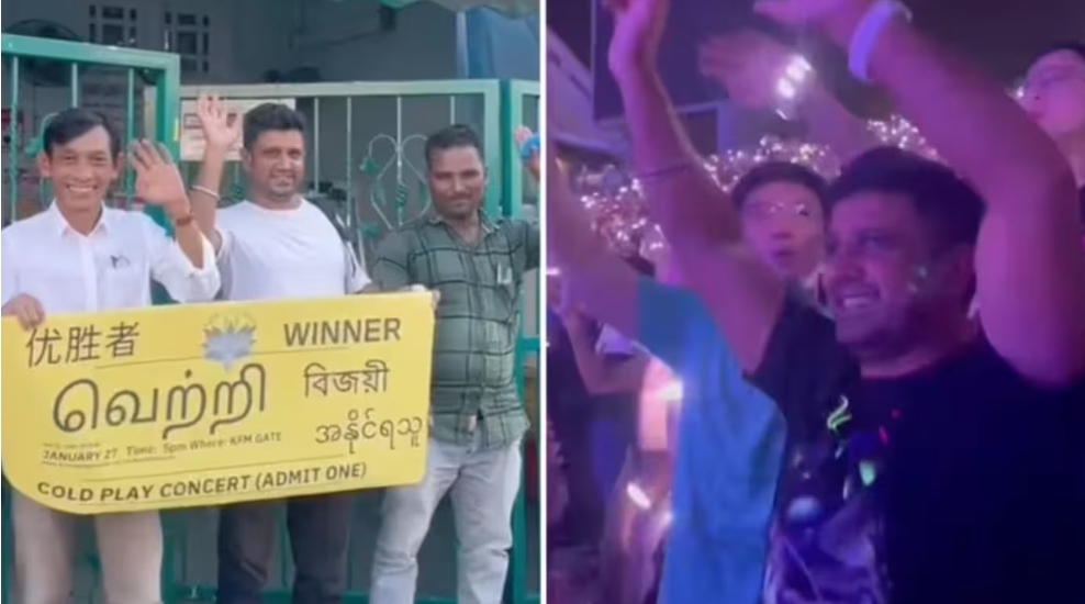 "Do they know who Coldplay are?" — Mixed reactions to concert tickets charity gift given to migrant workers