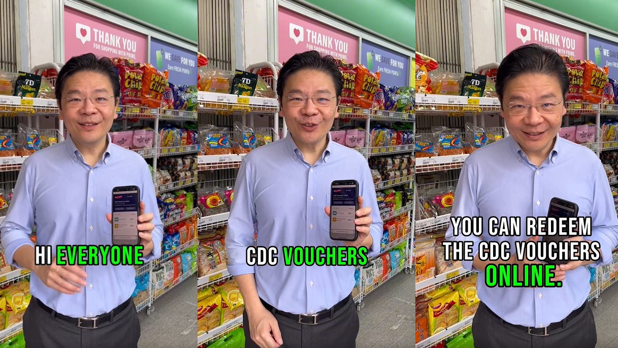 Lawrence Wong CDC vouchers 2024