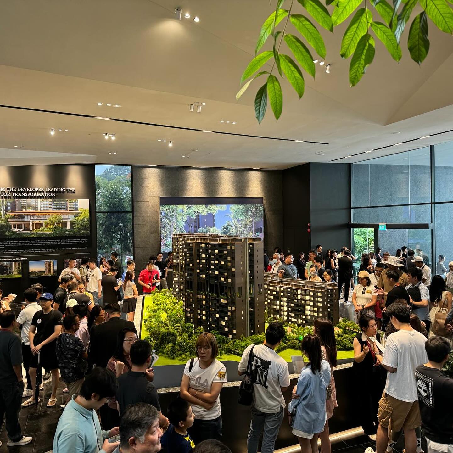 Lentor Mansion sells 75% of its 533 units during weekend launch