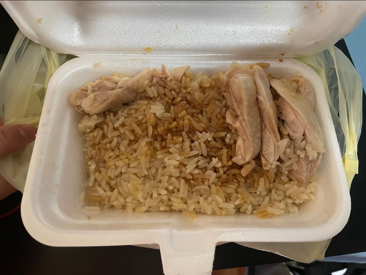 $5.80 chicken drumstick rice but no drumstick; customer 'shocked'