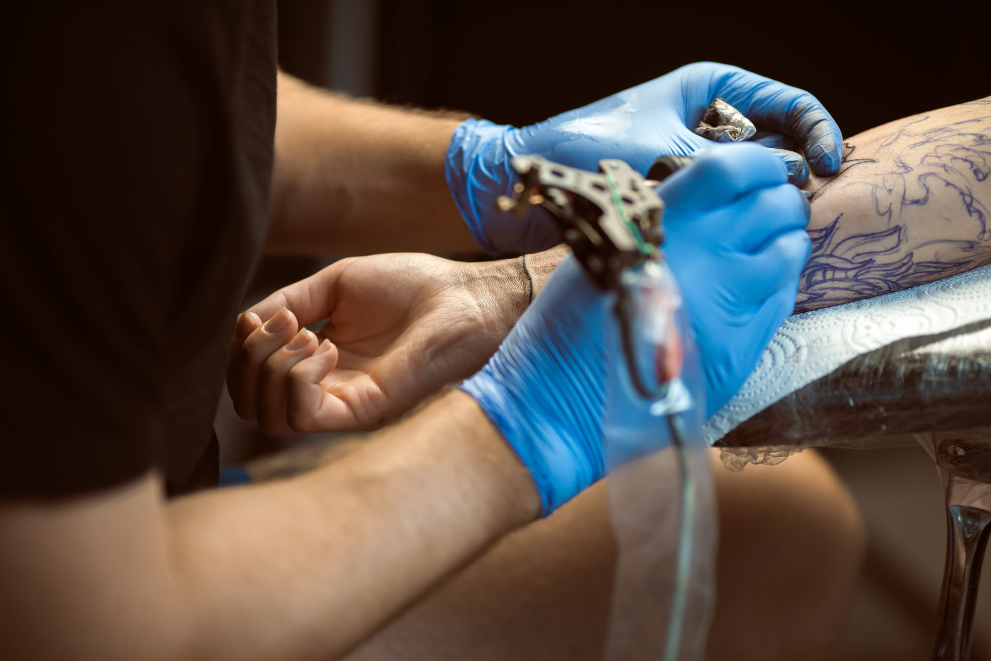 Ex-UI/UX-Web Designer says he's happier now as Tattoo Apprentice despite no income