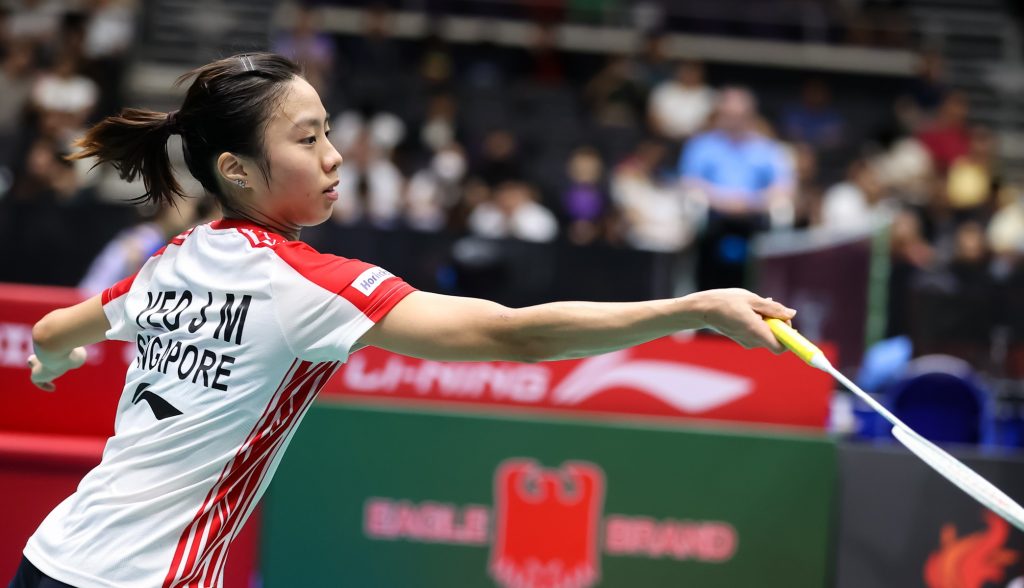 Yeo Jia Min aims for better performance at KFF Singapore Badminton Open ...