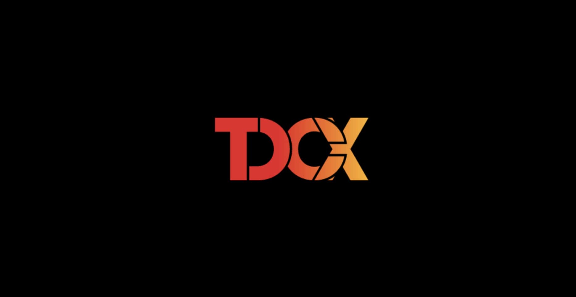 TDCX Logo on Black Background