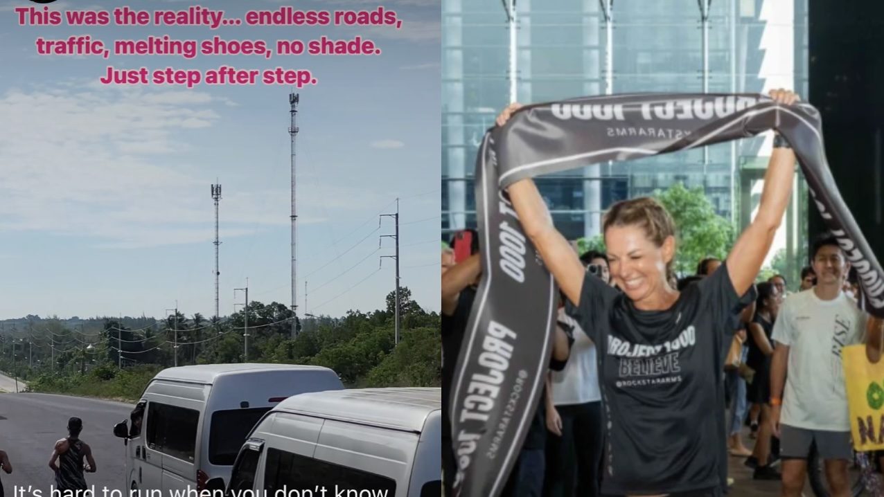 52-year-old woman runs 1000km from Thailand to Singapore in just 12 ...