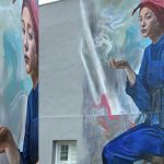 Samsui Woman: Leave the mural AND wall alone