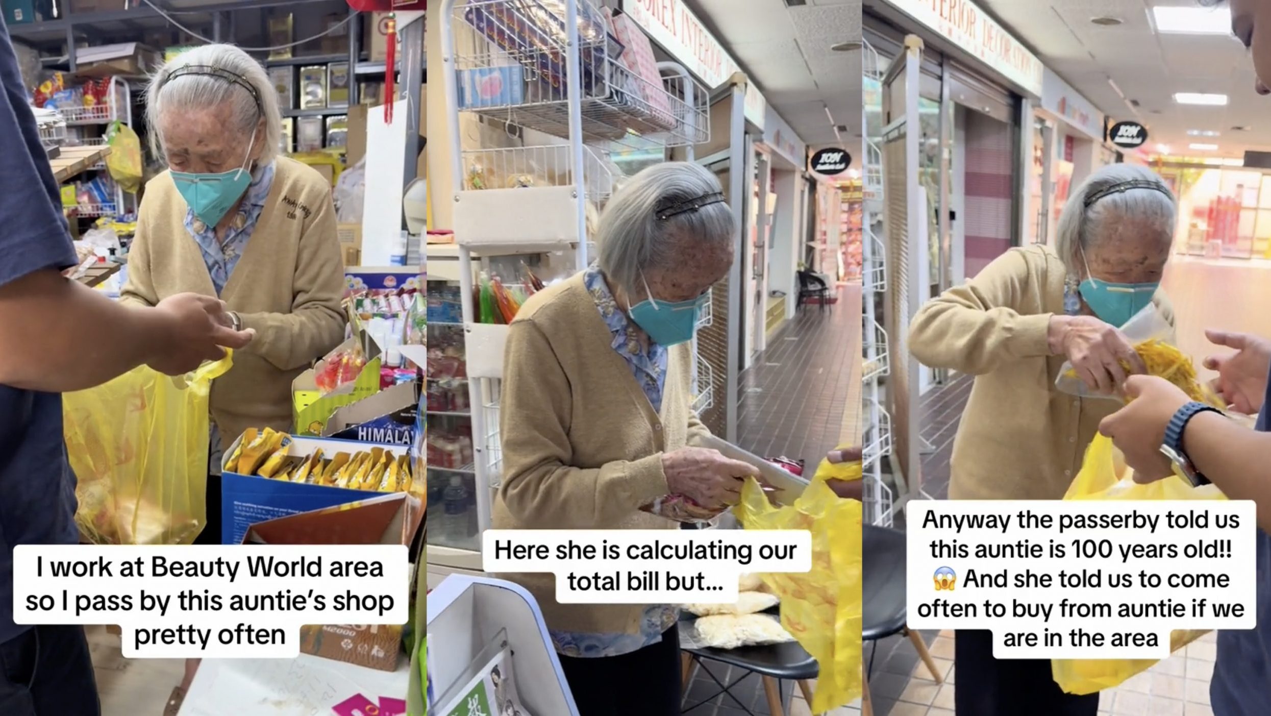 102-year-old singaporean woman is still working