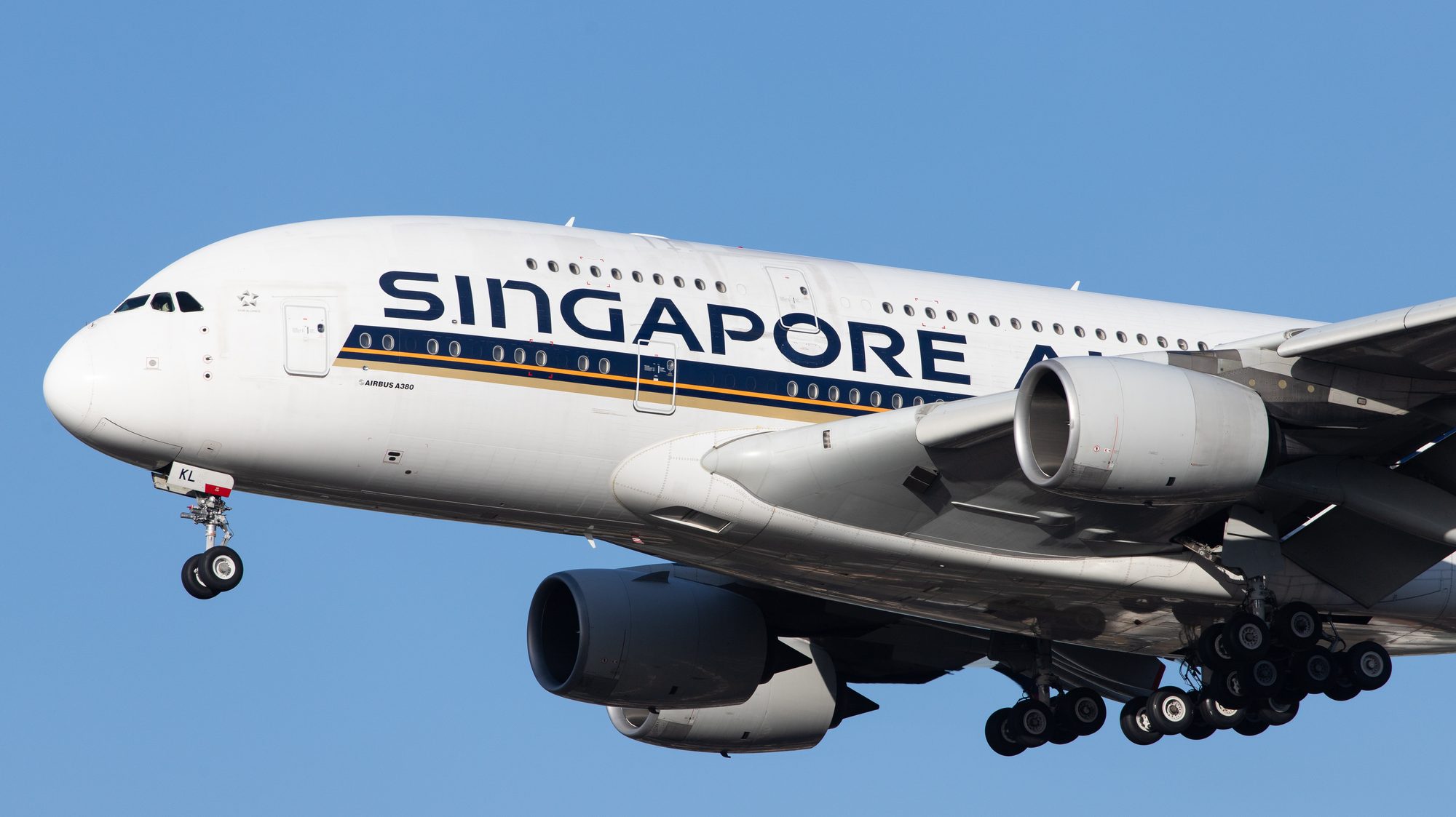 Singapore Airlines plane