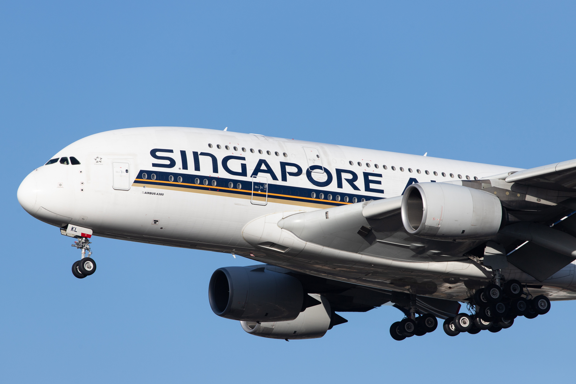 Singapore Airlines plane