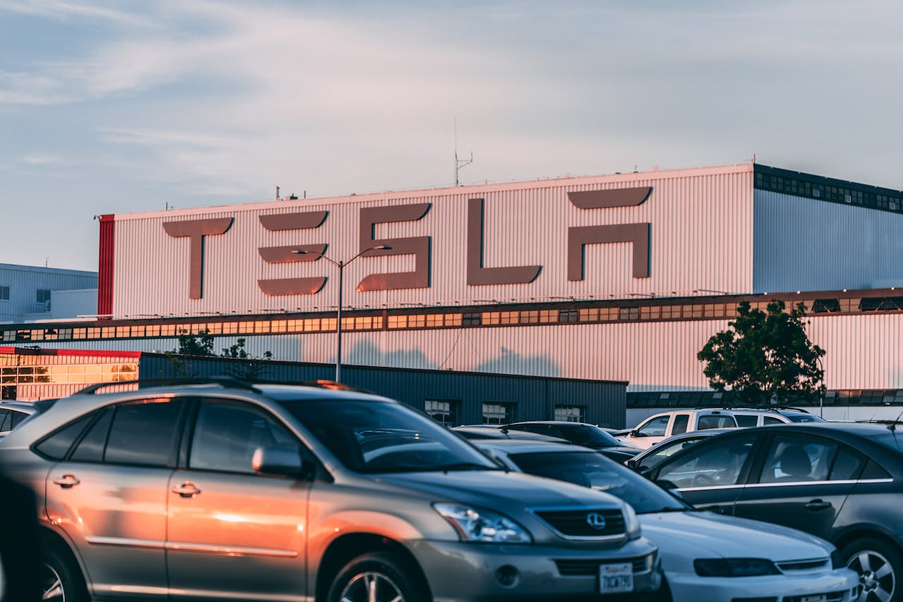 Tesla company building