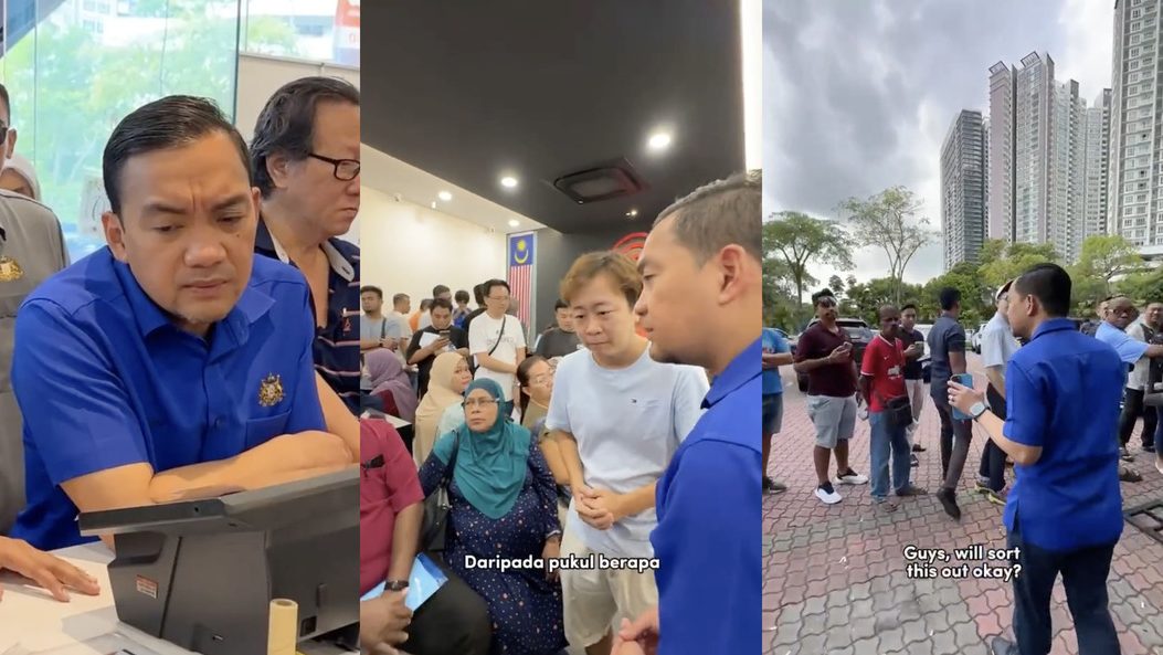 Johor Chief Minister Onn Hafiz Ghazi seen visibly upset during surprise visit to Danga Bay VEP Centre in circulating TikTok video