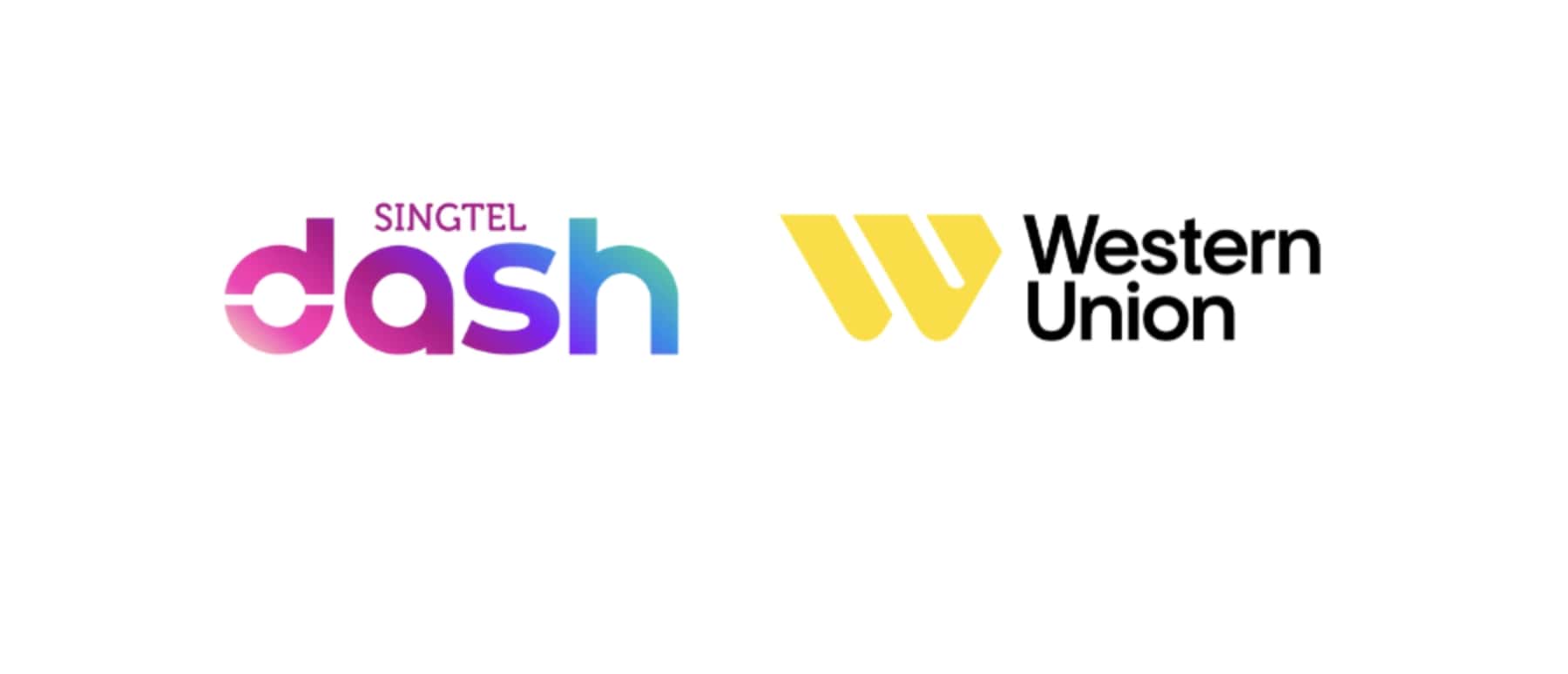 Singtel Dash and Western Union Logo