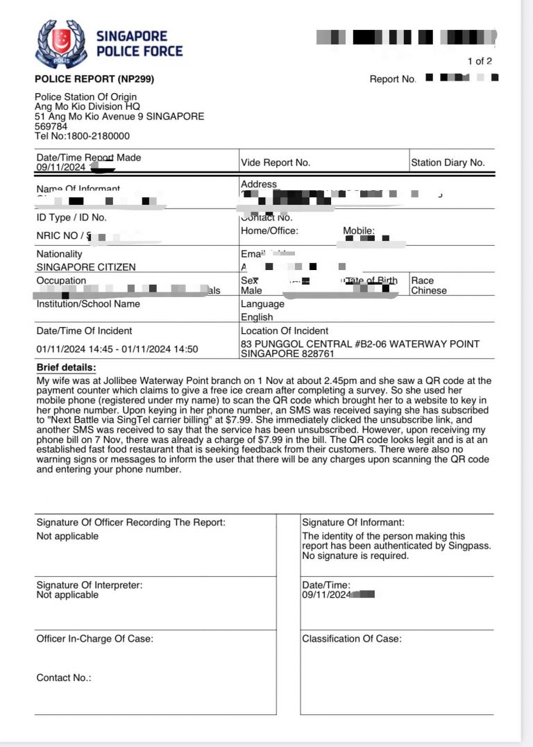 Woman gets charged S$7.99 for FREE ice cream or fries after she scanned ...