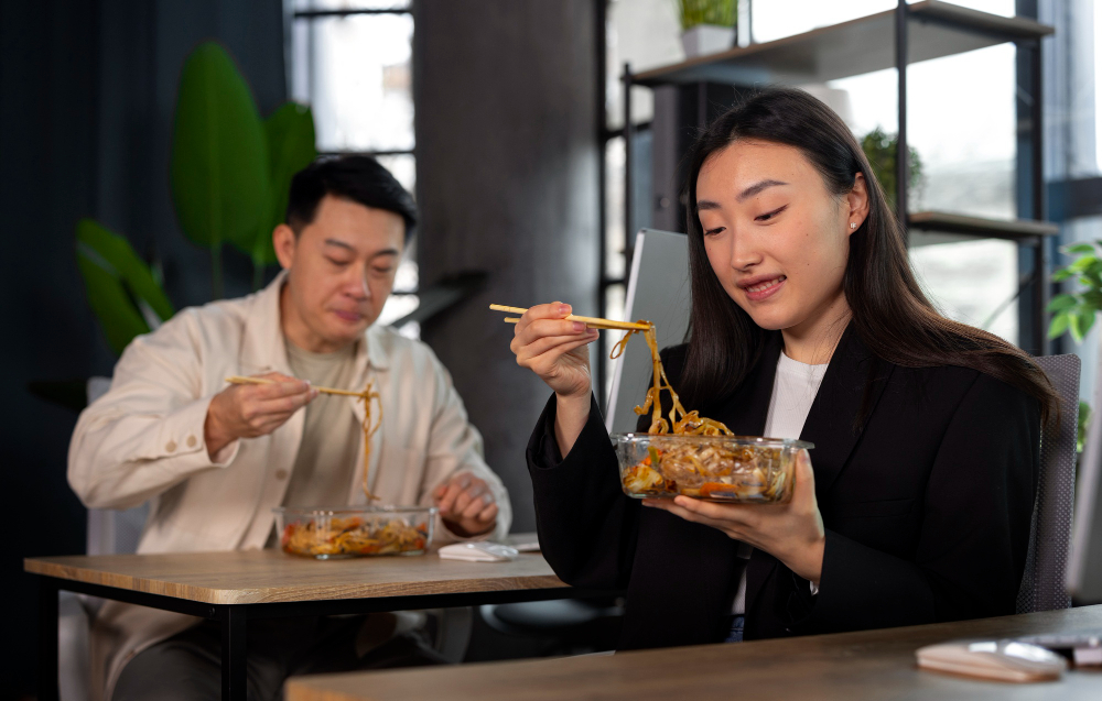 Grieving or gorging? Funeral home in China goes viral for its mouthwatering rice noodles