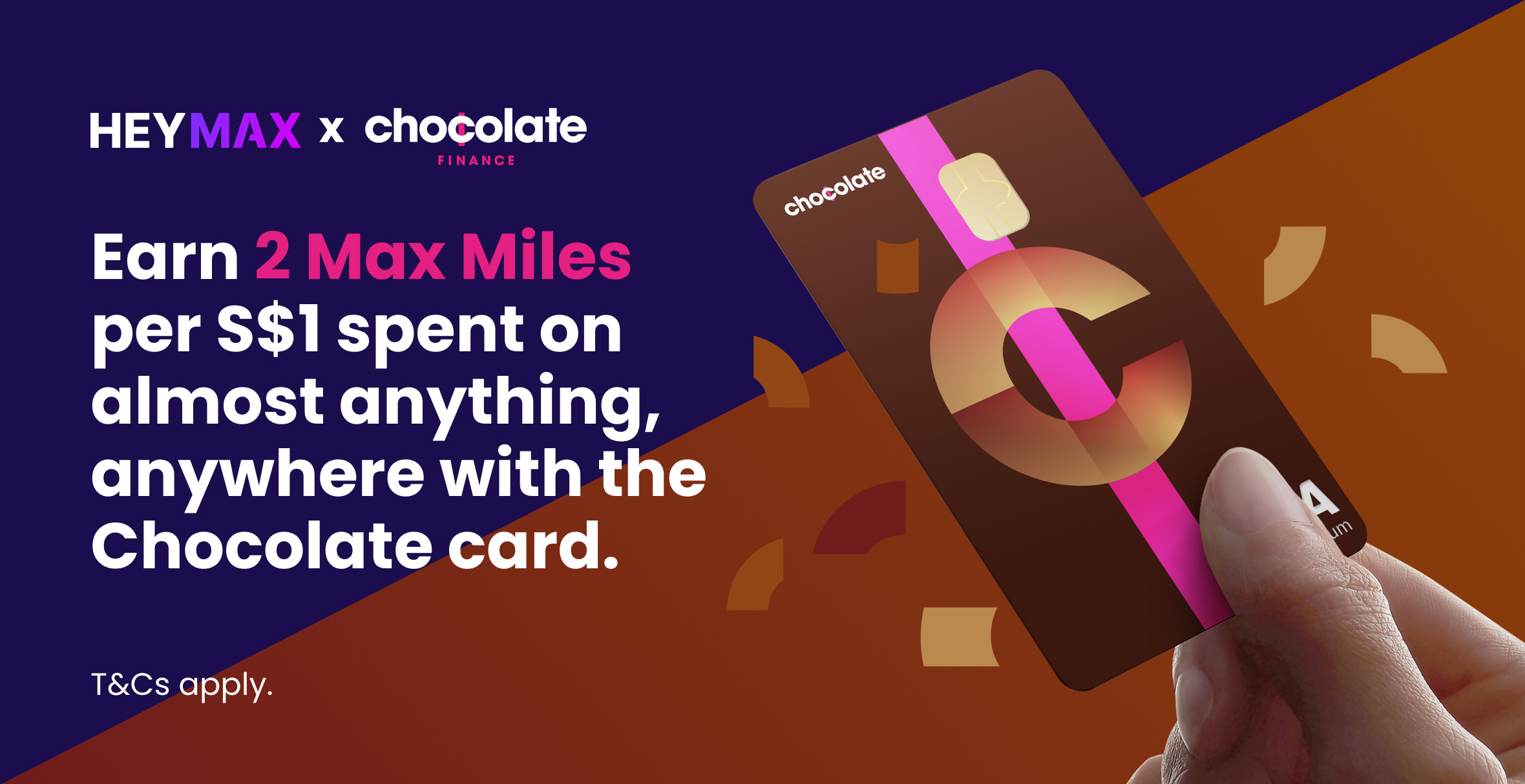 Heymax Chocolate Finance banner