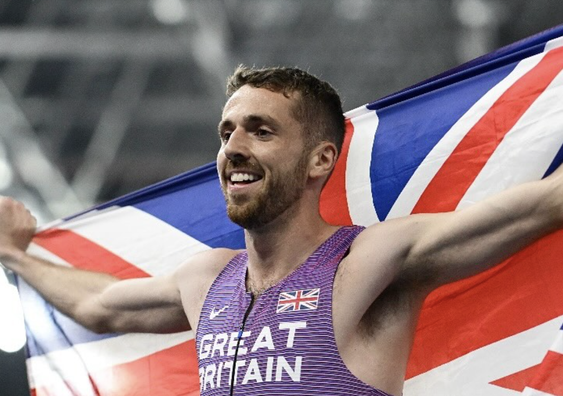Great Britain's Neil Gourley and Georgia Hunter secure 1500-m medals at the World Athletics Indoor Championships