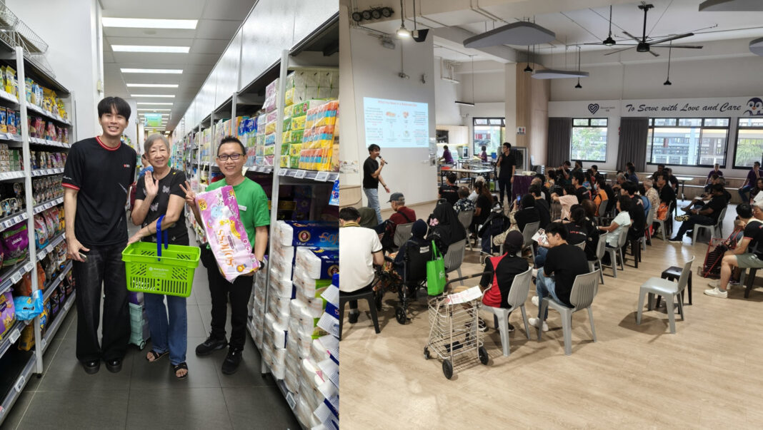 Seniors from Blossom Seeds' Active Ageing Center @ East Canberra during the 𝐃𝐁𝐒 𝐅𝐨𝐮𝐧𝐝𝐚𝐭𝐢𝐨𝐧 𝐂𝐨𝐦𝐦𝐮𝐧𝐢𝐭𝐲 𝐏𝐨𝐩-𝐔𝐩 𝐌𝐚𝐫𝐤𝐞𝐭