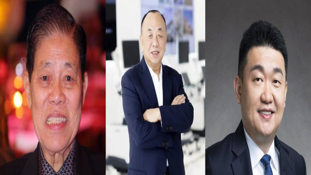 Left to right: Goh Cheng Liang, Li Xiting, Forrest Li