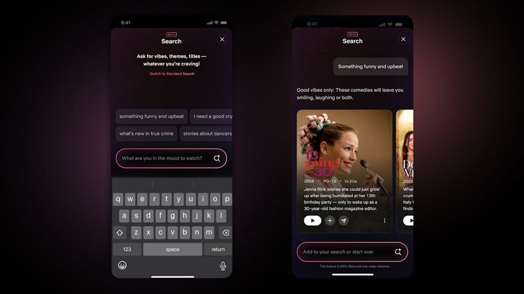 Netflix mobile