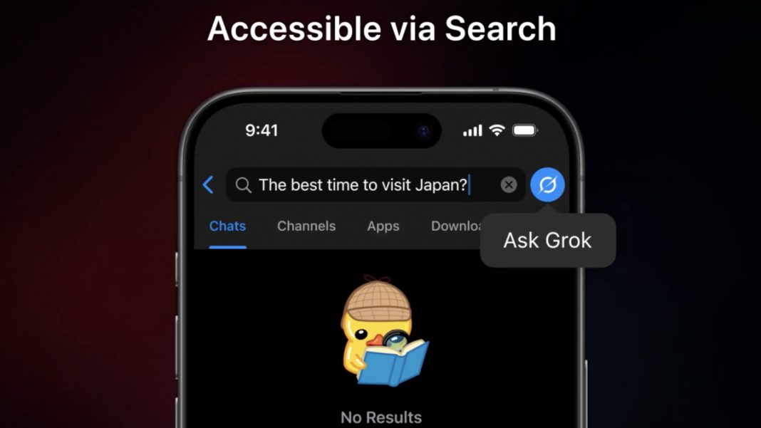 Grok on Telegram