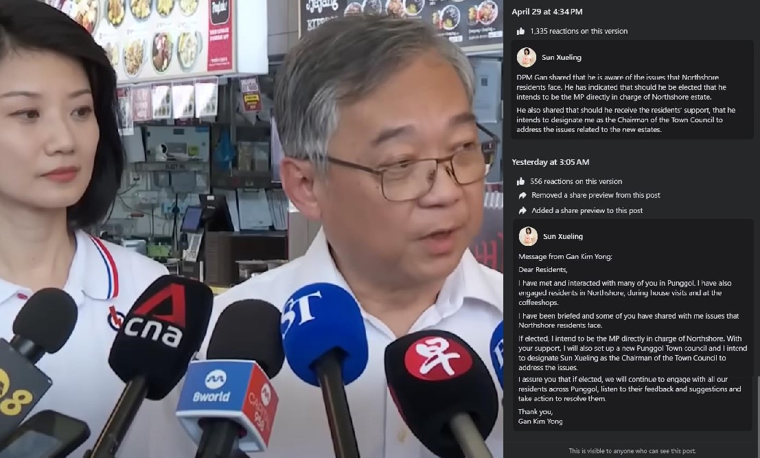'Are they throwing Janil under the bus?' Sun Xueling deletes original post text about problems in Northshore