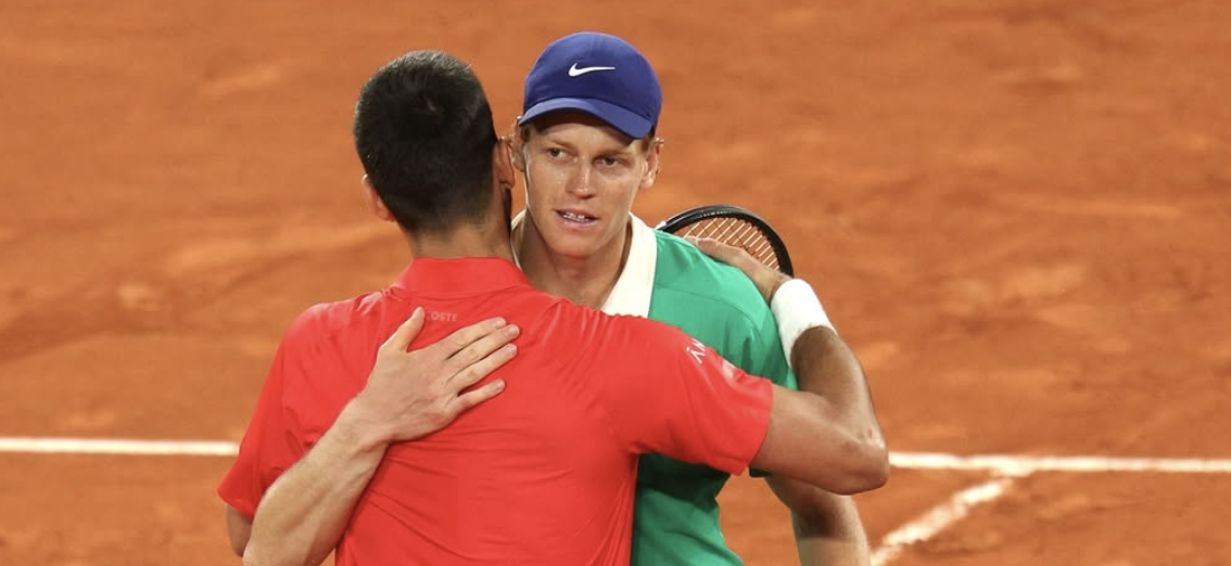 ‘He’s the best in history’ — Jannik Sinner praises Novak Djokovic after his semi-finals win at the French Open