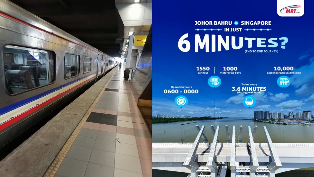 KTM train and the upcoming JB-SG RTS link