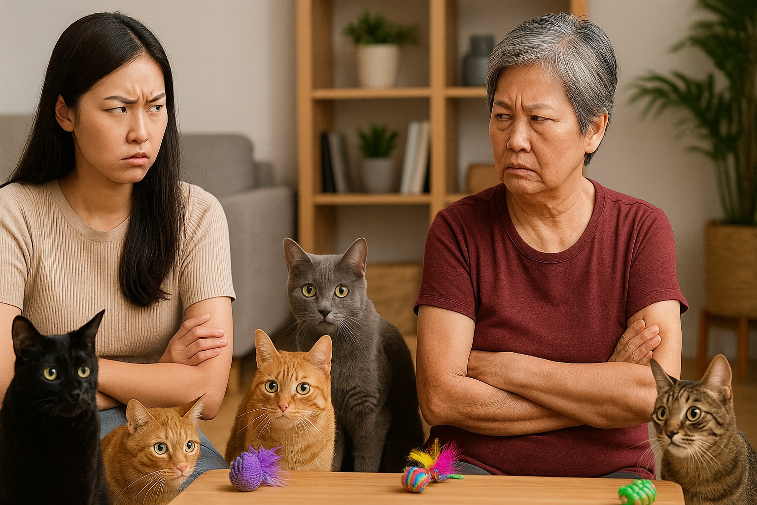 ‘My mum dumps our pets when she's bored with them’ — Daughter says she's accused of being unfilial for refusing to let her mum move in with her and her cats
