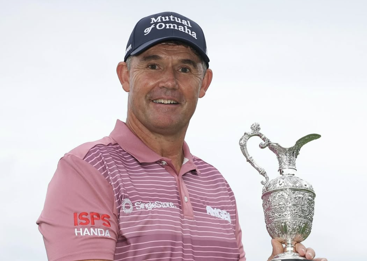 Padriag Harrington cemented golfing career legacy by winning this year's Senior British Open title
