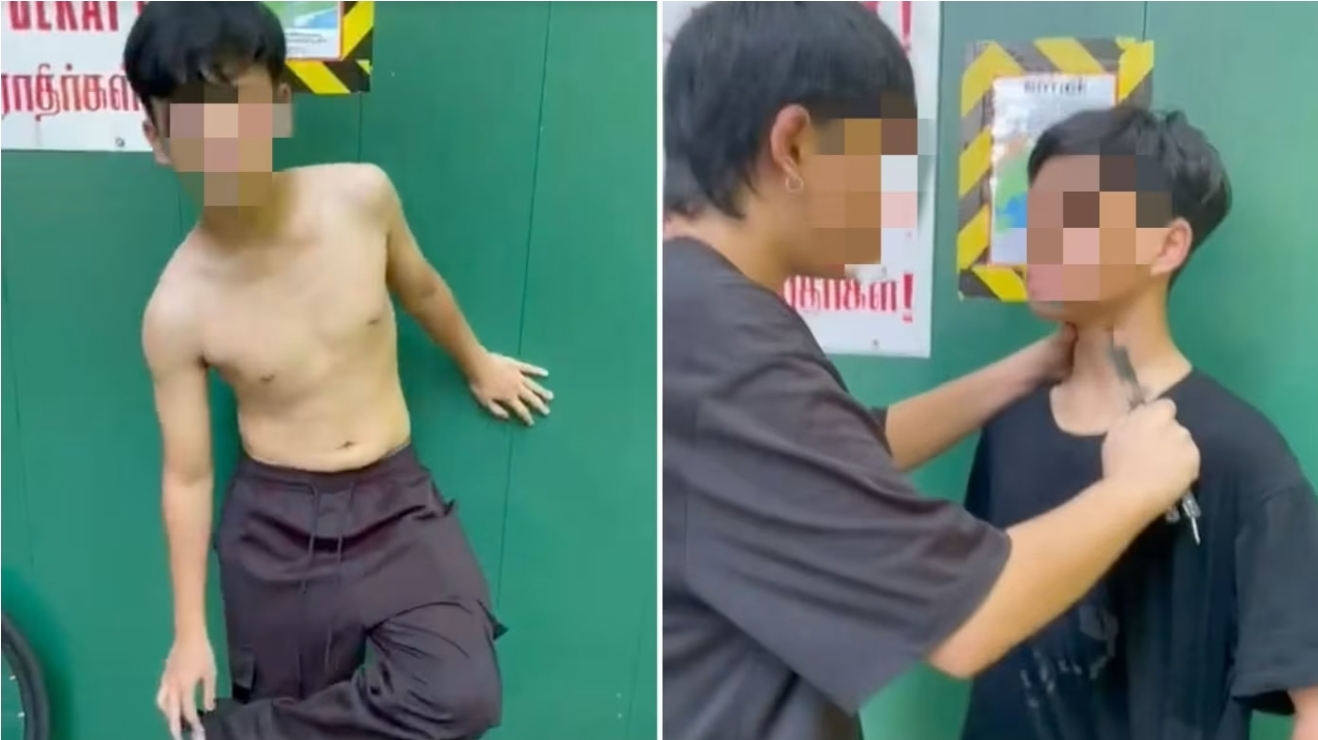 5 teens arrested after video of bullying incident involving switchblade goes viral