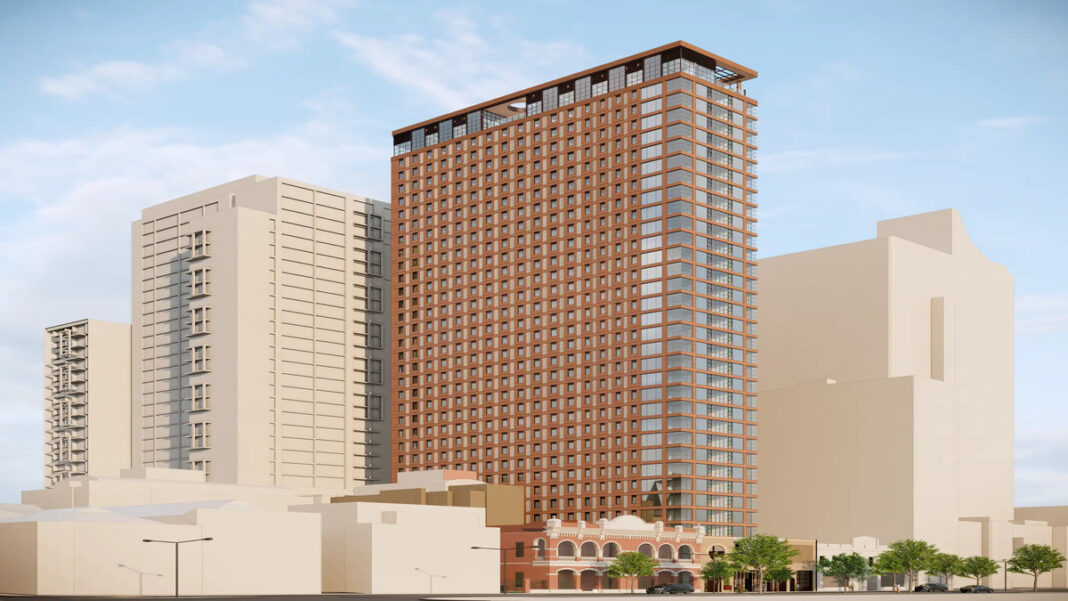 Artist’s impression of Mapletree’s newest premier 835-bed student housing development in Perth, Australia