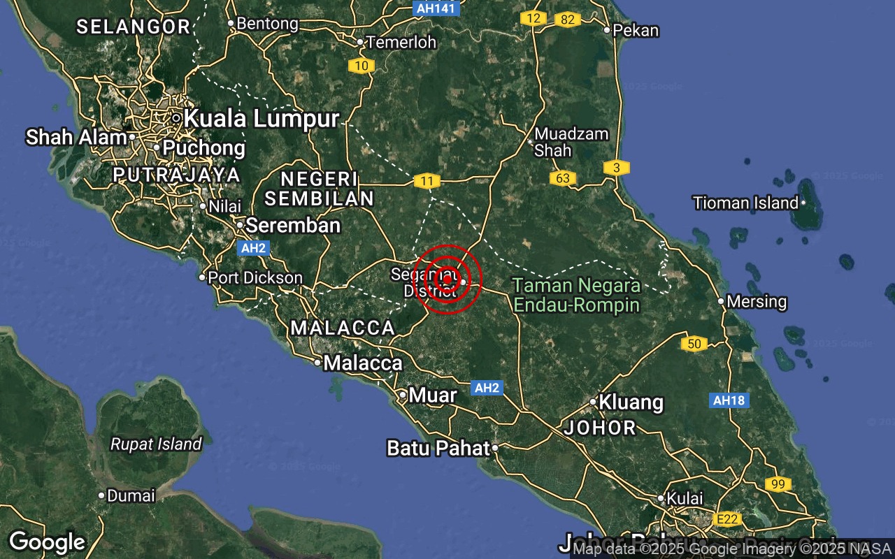 Another earthquake strikes Johor; Singapore BCA says no reported impact on local buildings