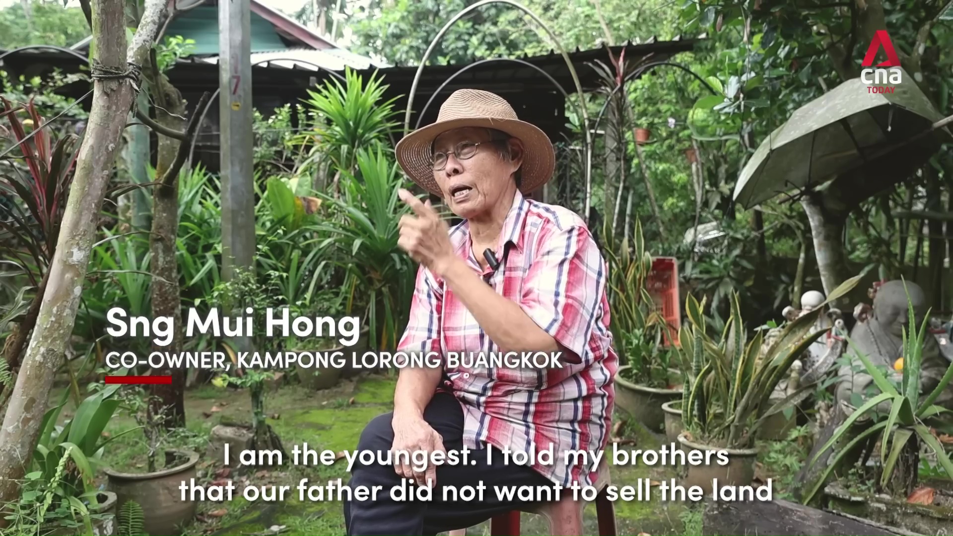 Madam Sng Mui Hong Living in the last kampung in mainland Singapore 13