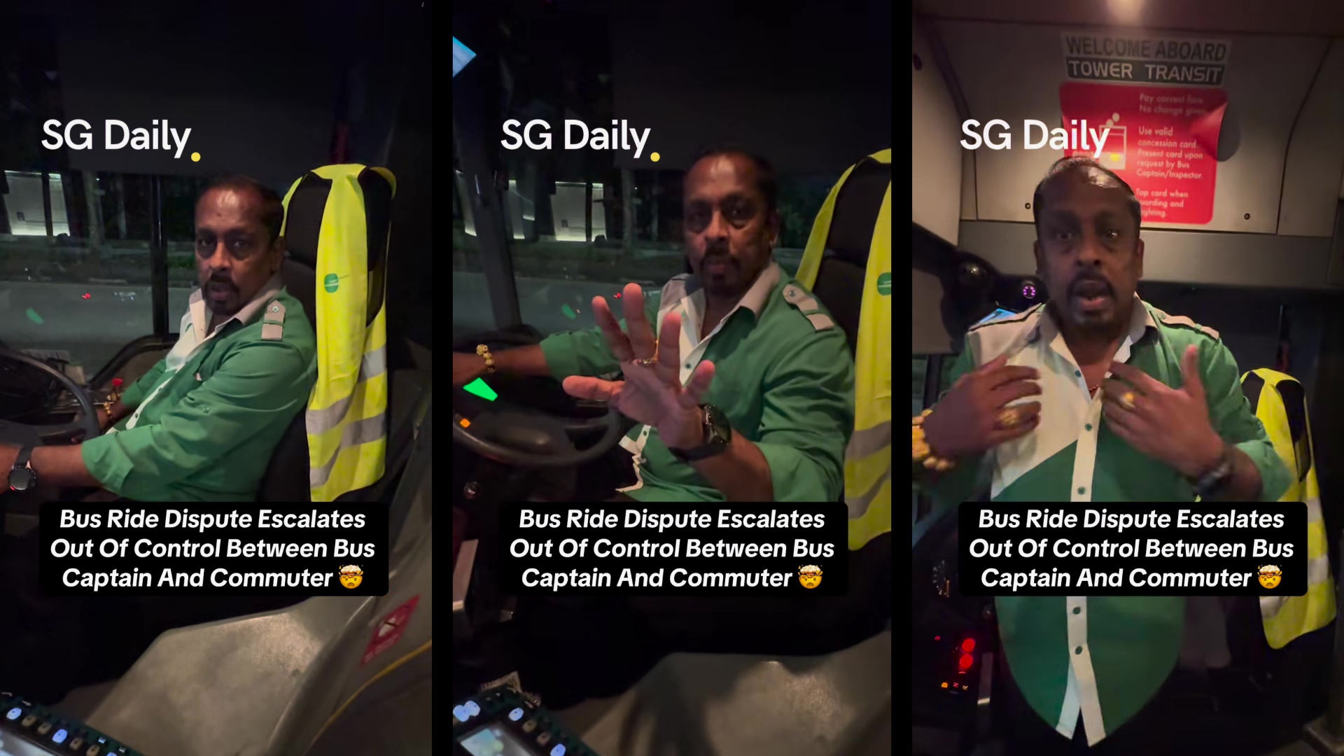 'Passenger is rude to the driver... So entitled!' — Netizens say after passenger scolded driver for driving off despite him waving 'in front of the bus'