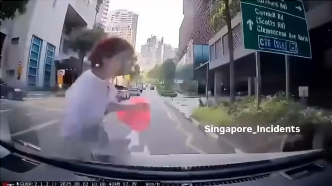 Young woman rushed to hospital after running out onto road and getting hit by car at Orchard