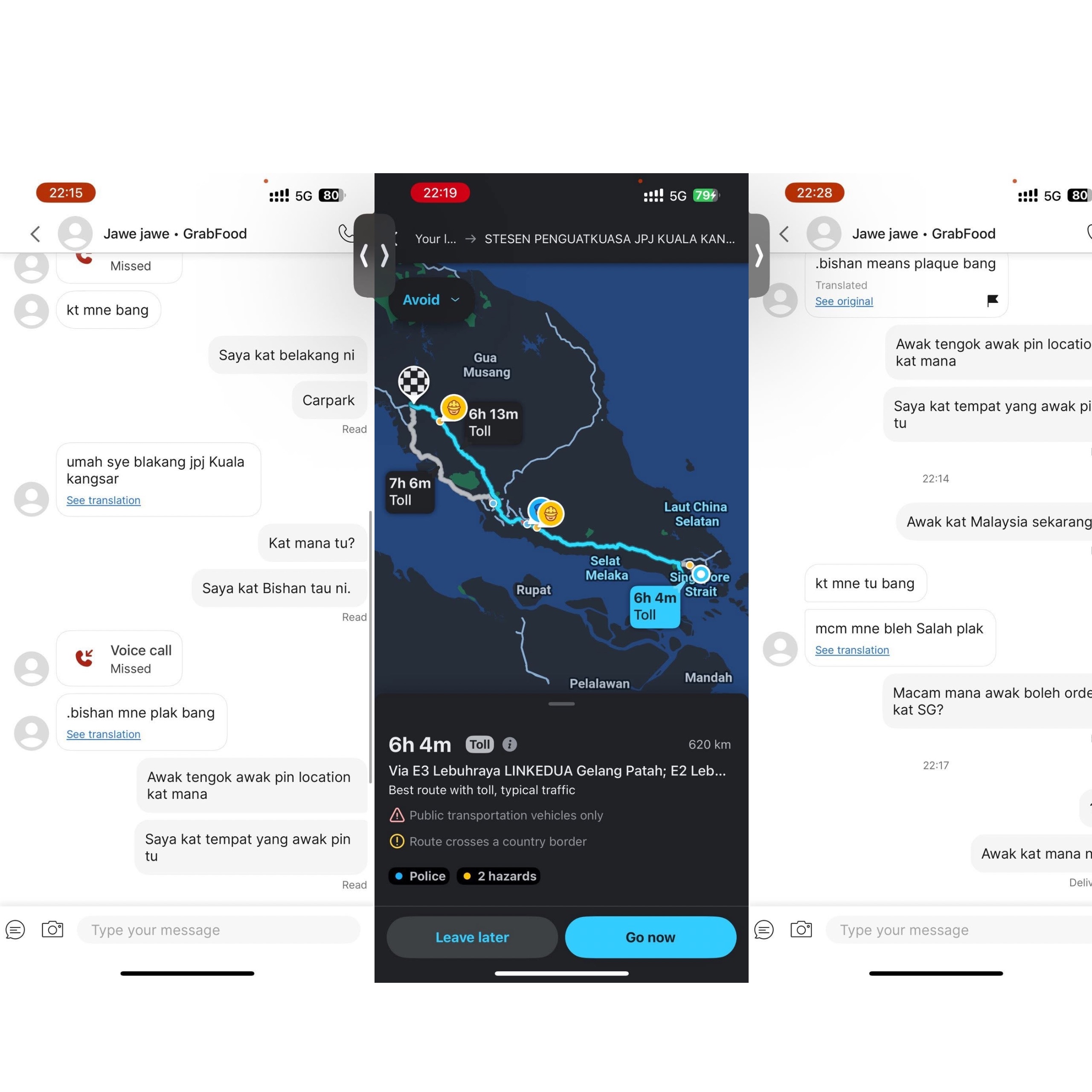 When your stomach crosses the Causeway: Malaysian accidentally orders GrabFood in Singapore