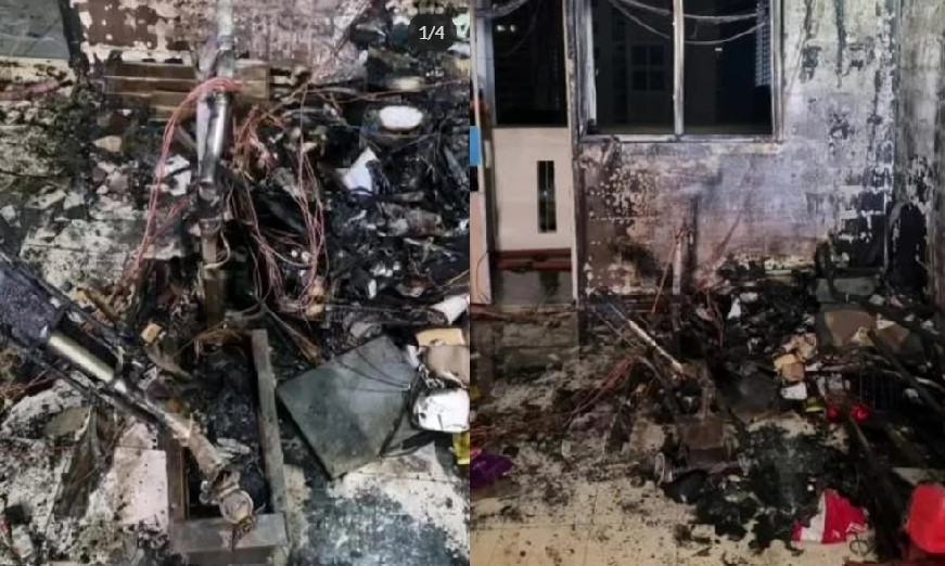 HDB fire linked to unauthorised PMD battery that was bought second hand: LTA