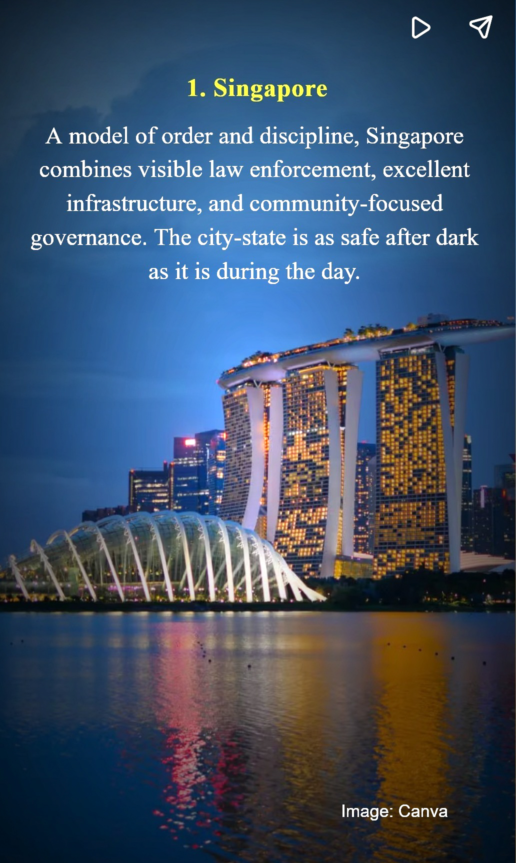 Singapore gets ranked No. 1 in 'Top 10 Safest Countries in the World to Walk Alone at Night' by Gallup 2025 Global Safety Report 1 Singapore gets ranked No. 1 in Top 10 Safest Countries in the World to Walk Alone at Night by Gallup 2025 Global Safety Report 5 00000
