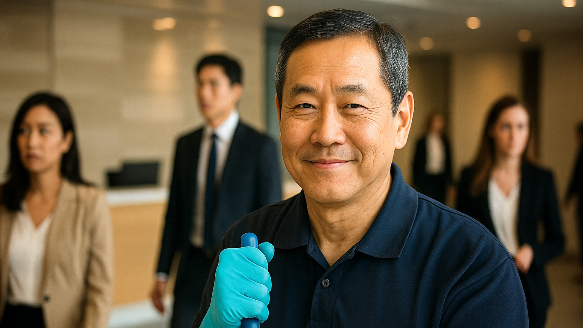 'I still work as a janitor for S$880/month to stay healthy' — 56 y/o millionaire insists, even though he makes 'S$263,000/year from investments'