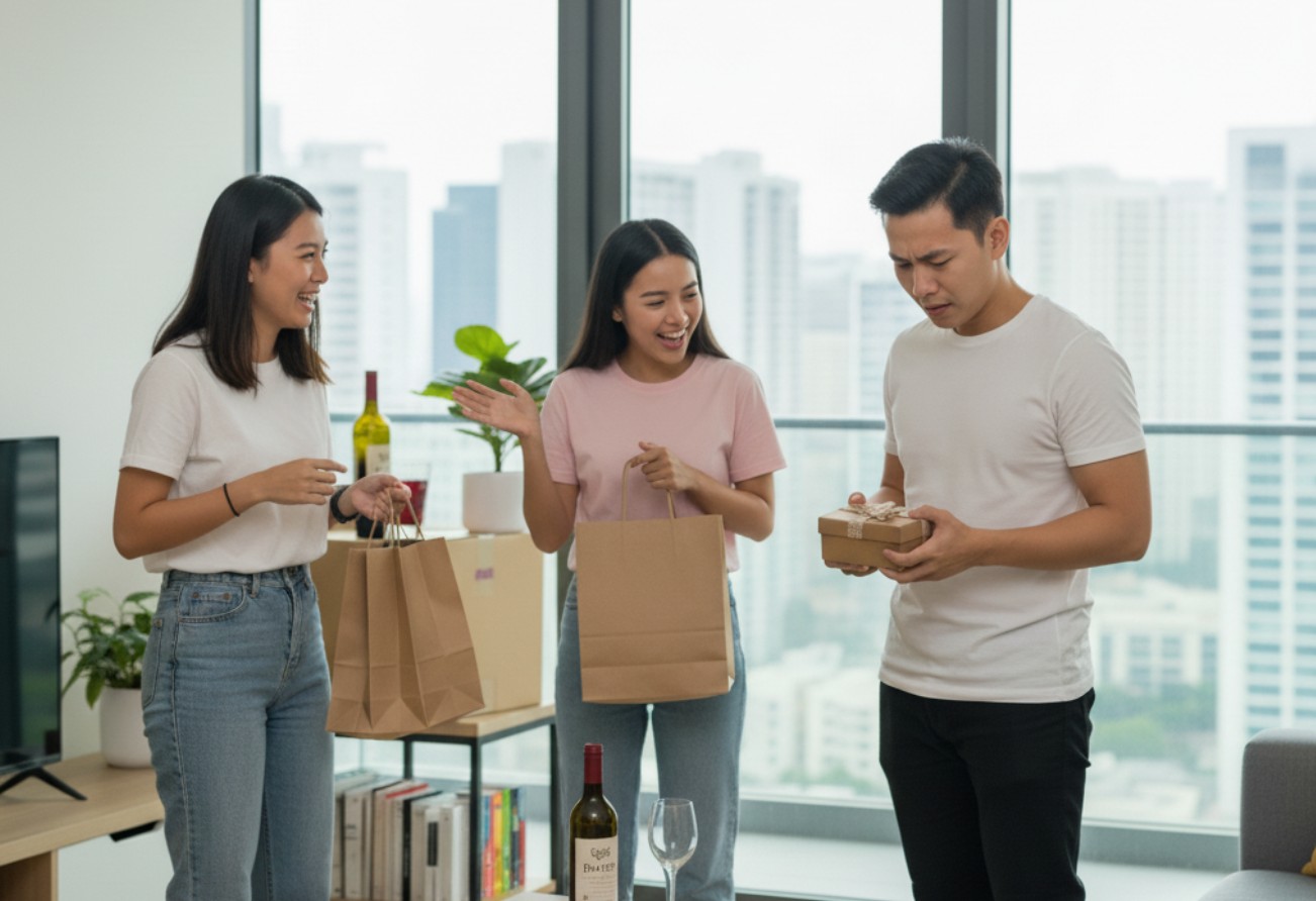 From S$112.99 to S$3k: Man shocked by acquaintance’s 'extravagant' housewarming gift list