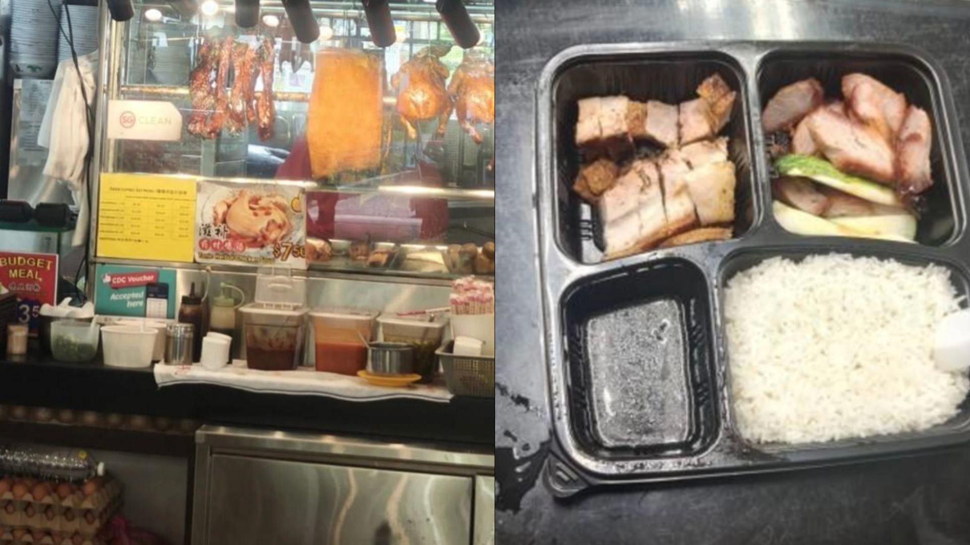 Singaporean man shocked to pay extra 80 cents for using his own container at a food stall, vendor says it is for labour charge