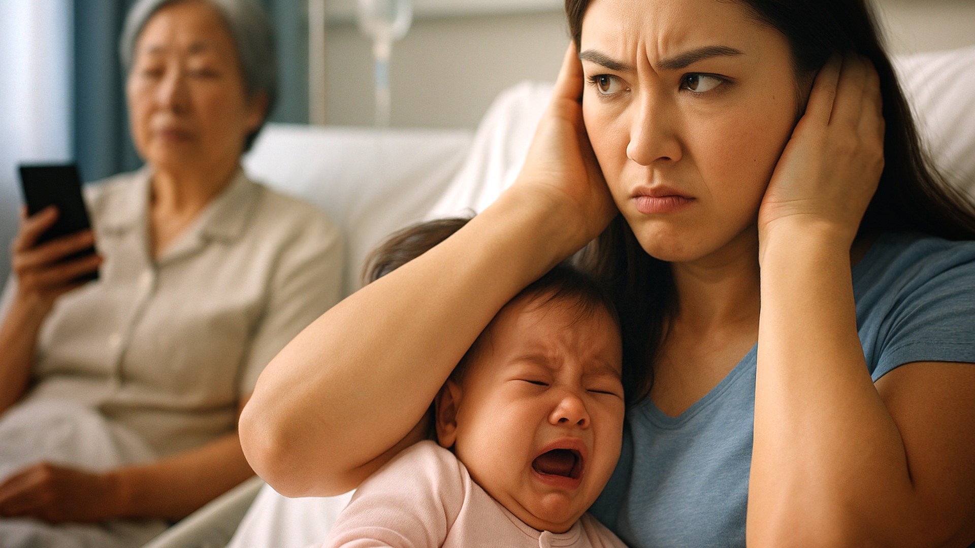 'Non-stop religious chant and song on loop at hospital ward' — SG patient warded for 7 days with her baby complains, 'I don't know how long I can tahan this!'