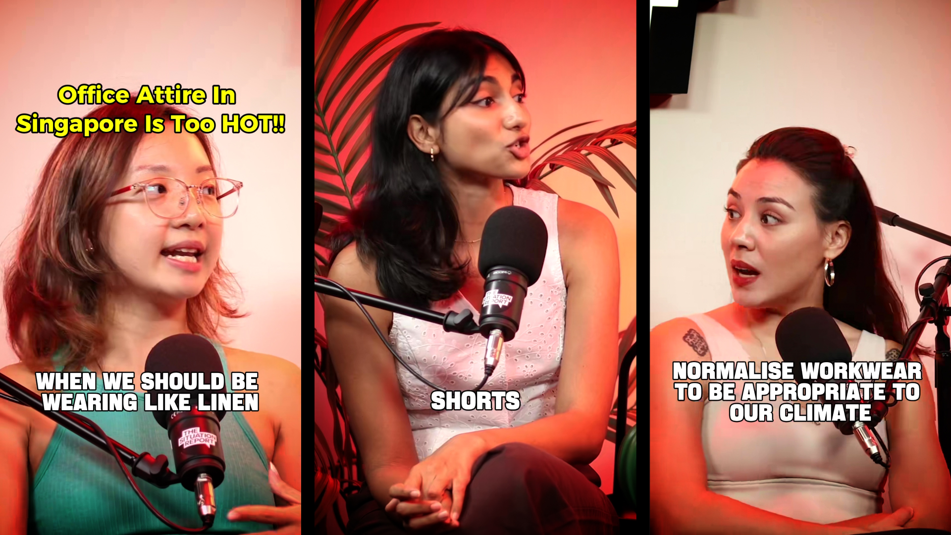 'Singaporeans should be allowed to wear shorts and t-shirts to work' — SG women petition to 'normalise [office] workwear to be appropriate to our climate'