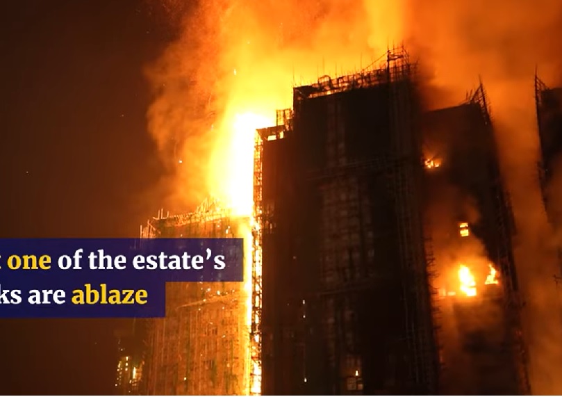 Hong Kong mourns deadliest fire in decades as Beijing signals hard line on unrest amid public fury over safety failures