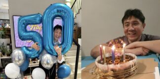 For his 50th birthday, Jamus Lim gets not 1 but 2 surprise parties