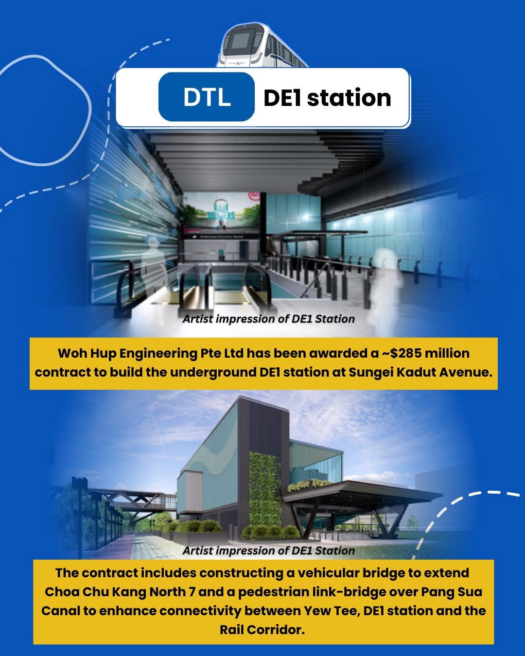 Downtown Line extension to boost north-west Singapore connectivity ...