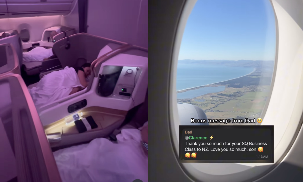 SG man surprises parents & grandma with business class tickets to New Zealand